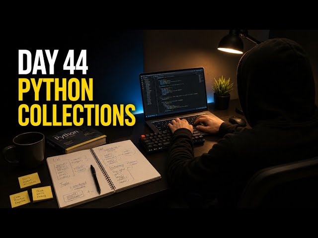 DAY 44: Python Collections Complete Revision | List, Tuple, Set & Dictionary
