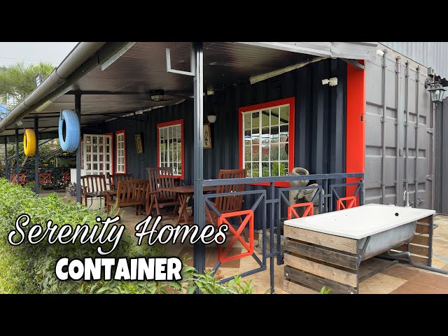 He built a container house with no experience.