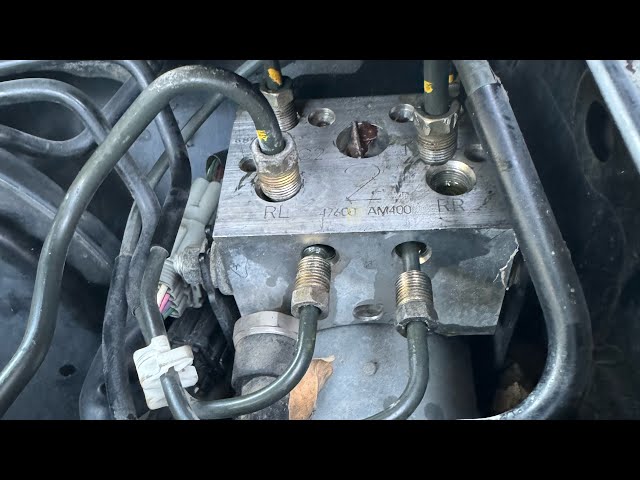 How to replace your ABS module on your G35