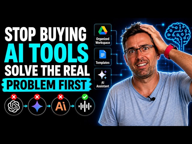 Stop Buying AI Tools: Solve the Real Business Problem First
