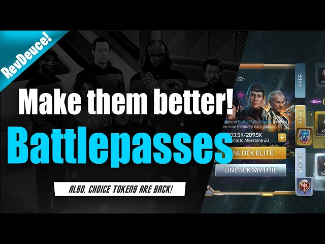 What is valuable in a battlepass? | Star Trek Fleet Command Survey | Choice Tokens are returning!