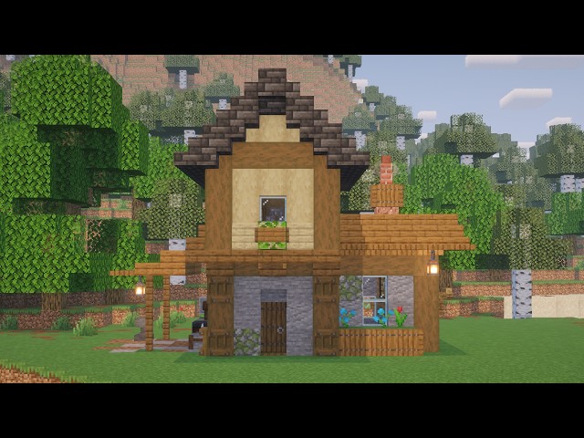 PERFECT STARTER HOUSE | MINECRAFT TUTORIAL |