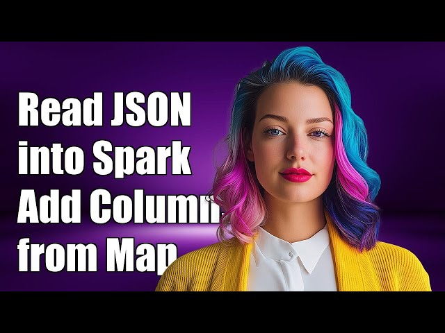 How to Read JSON Files into Spark Dataset and Add Columns from a Map