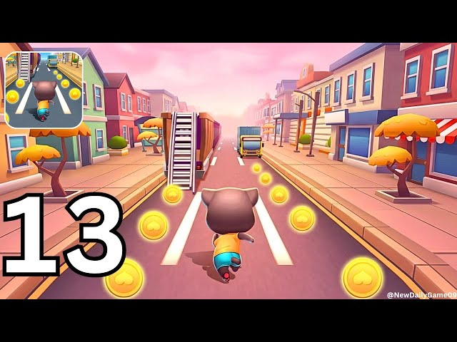 Cat Runner: Decorate Home -  Part 13 - Subway Cat Runner  Gameplay Walkthrough   (iOS, Android) 