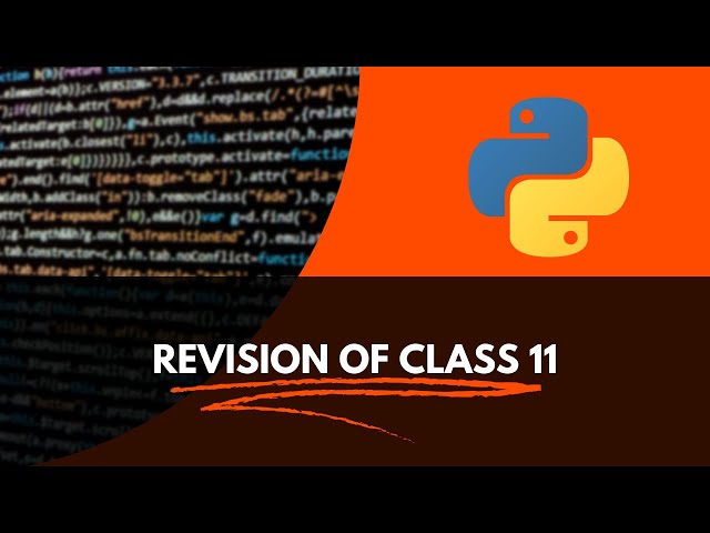 Revision of Class 11 | Q4 & Q5  | Python Basics | CBSE Class 12| helpWithCoding