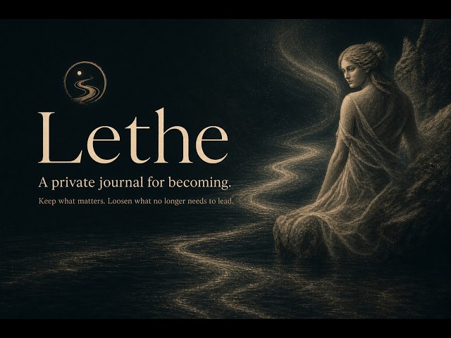 Lethe — A private journal for becoming