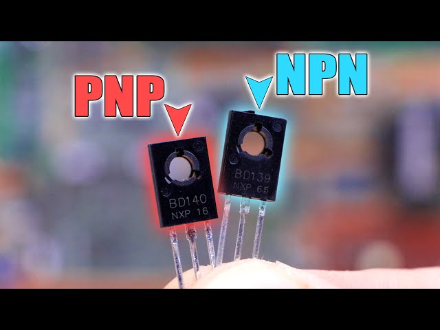 ¿Qué son los transistores BJT y cómo funcionan? Tipo NPN y PNP