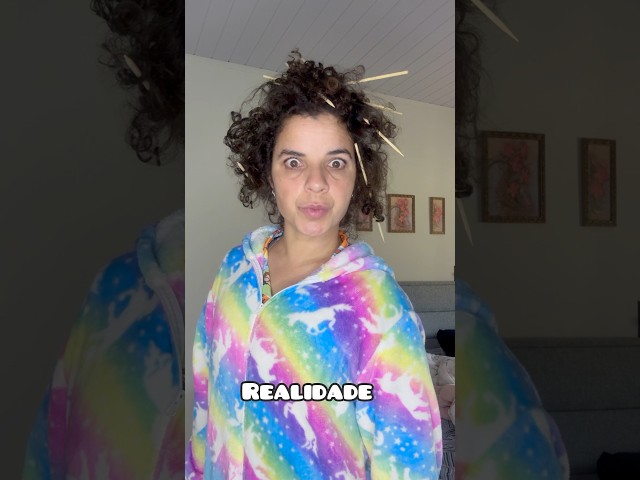 Se tivesse cabelo liso tinha dado certinho 🤭🤣🤣🤣