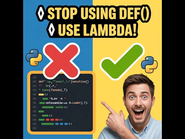 Python Lambda Functions Tutorial for Beginners