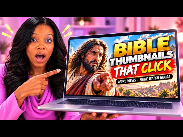 How To Create Bible Animation Thumbnails That Get More Views And Watch Hours Faster