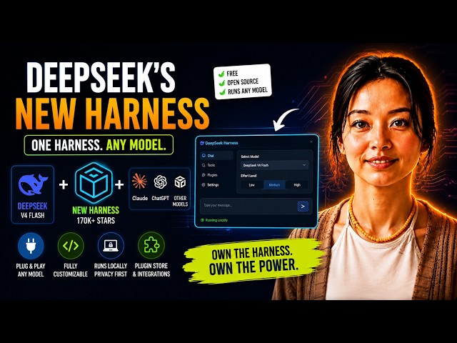Stop Paying for Claude Code: DeepSeek Harness Full Setup & Guide