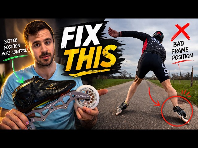 How to Adjust Inline Skate Frame Position (Fix Balance & Power)