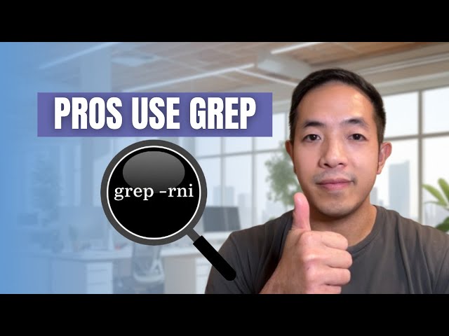 Grep 101: Search Your Code Like a Senior Dev