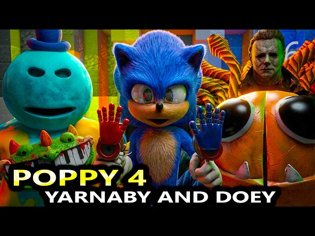 Poppy Playtime CHAPTER 4 VS Sonic Ft. Yarnaby & Doey Minecraft Animation Movie PART 2