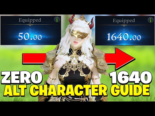 F2P & P2W Alt Character From 0 to 1640! Lost Ark Guide 2026