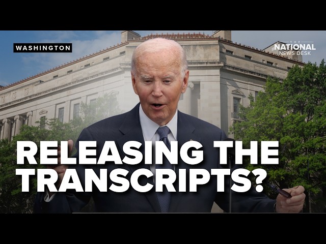 Federal appeals court REJECTS Biden request: Blocking audio & transcript