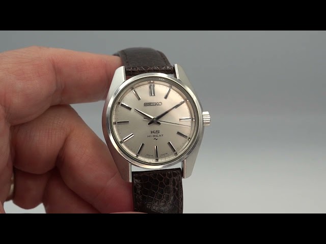 1969 King Seiko 45KS men's vintage watch running to chronometer standards!  Model reference 45-7000.