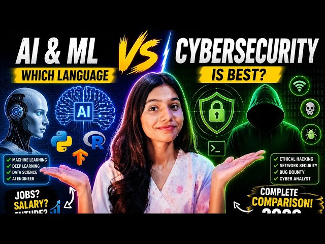 AI ENGINEERS vs CYBERSECURITY Experts: Who Wins in 2026?👆🏻✍🏻 