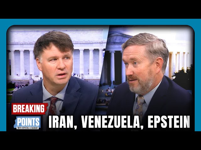 Thomas Massie IN STUDIO: Iran War, Venezuela, Epstein Coverup