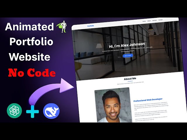 Build a Portfolio Website in 10 Minutes: Your Guide | AI Website Builder