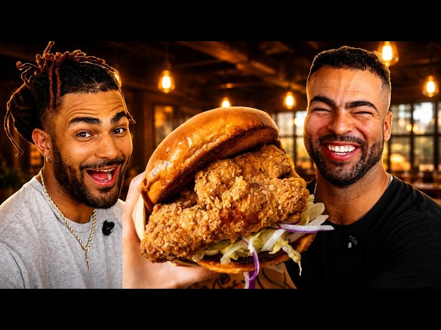 Fred Warner se sincera con Kyle Van Noy sobre el mejor sándwich de pollo de la Bahía | Elite Eatz