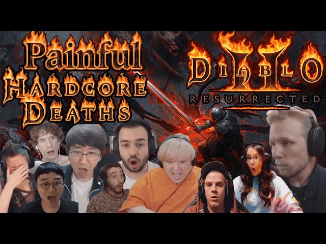 Hardcore Deaths That Are PAINFUL to Watch 💀 Diablo 2: Resurrected