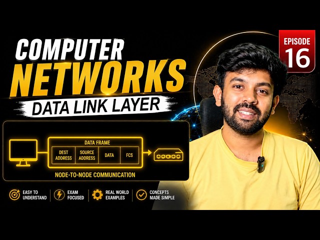 Introduction to Data Link Layer | Computer Networks - Ep 16 | code io - Tamil