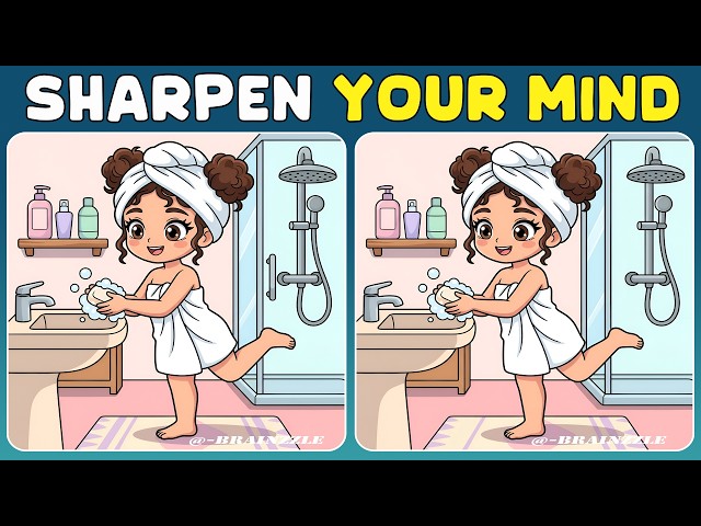 [Brain Training Spot the Difference]  Prove that you are smart by finding them all.
