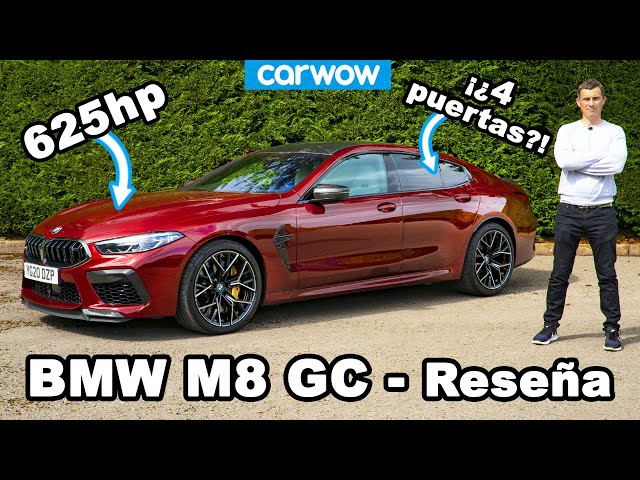 BMW M8 Gran Coupé reseña - ¡no vas a creer su tiempo del 1/4 milla!