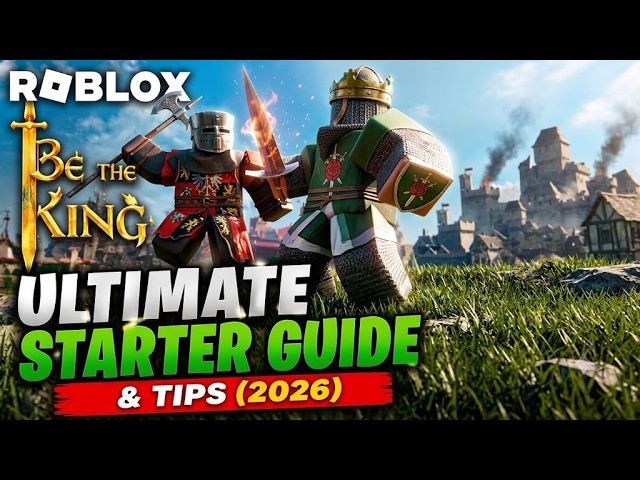 Roblox Be A King: Ultimate Beginner's Tutorial (2026)