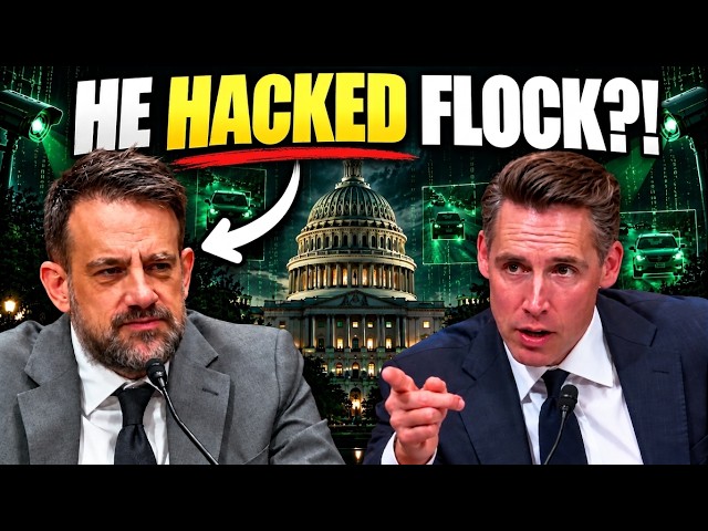 Hawley STUNNED by How Easily Hacker Accessed Flock Cameras
