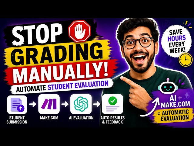 How to make Automatic Student Evaluation using Make.com.