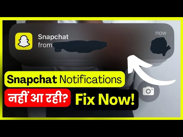 Notifications Not Working 2026 | Snapchat Notifications | Android Notification Fix