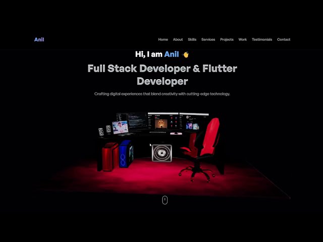 Modern Portfolio Website Design | Responsive & Premium UI