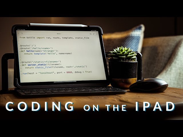 Programación en el iPad Pro - Parte 1