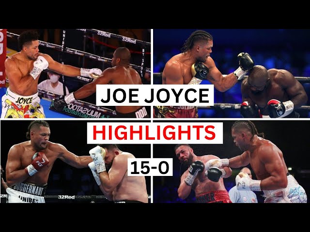 Joe Joyce (15-0) All Knockouts & Highlights