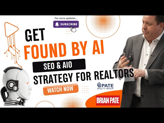 Why Every Realtor Needs a Website Hub for SEO, AI Search & Lead Generation | Brian Pate