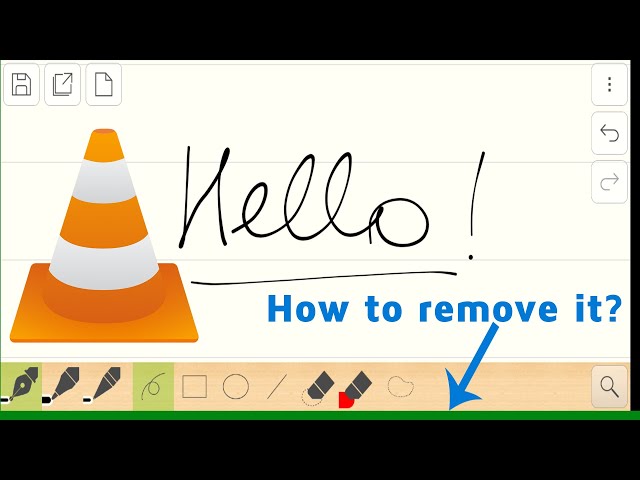 Rimozione barra verde nei video realizzati su Android e visualizzati su Windows con VLC