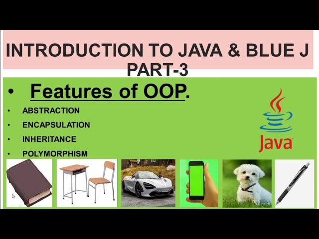 CLASS-8 | CH-5 | INTRODUCTION TO JAVA & BLUE J | Part-3