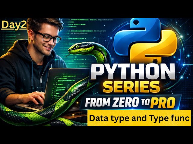 Python Data Types Explained | type() Function & Type Conversion | Python for Beginners