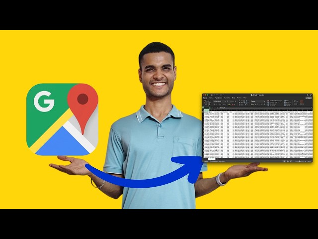 How To Scrape Google Maps For FREE