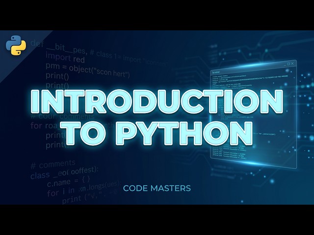 Introduction to Python | Beginner Python Programming Tutorial