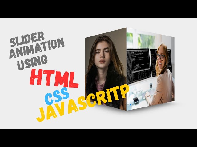 3D Slider Animation Using HTML, CSS and JavaScript #coding #programming #education #webdevelopment
