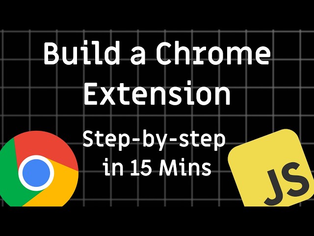 How to Build a Chrome Extension (15 Minutes, Step-by-Step)