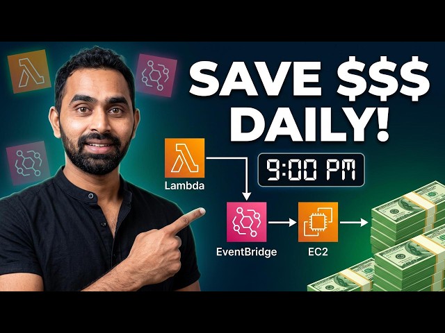 Stop EC2 Instances Automatically with AWS Lambda + EventBridge