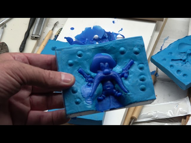 casting a hood ornament