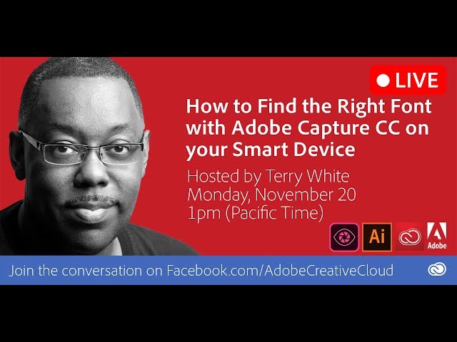 How to Find The Right Font Using Adobe Capture CC on your Smart Device