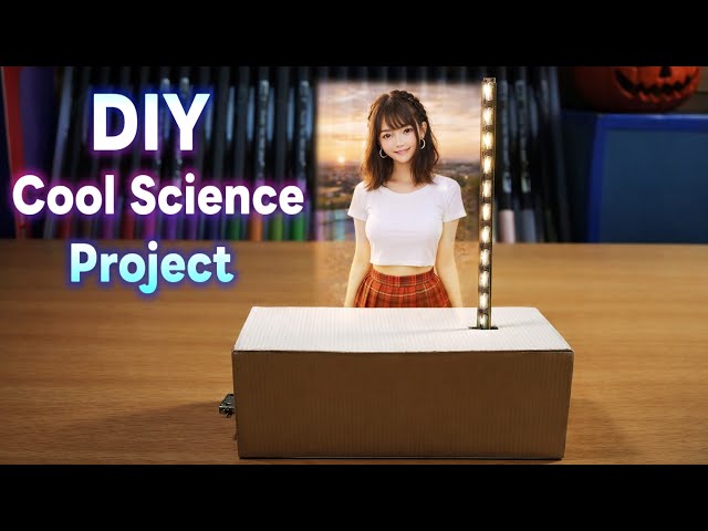 2026 new cool project using phone display । DIY Cool Science Project । Easy School Project #new