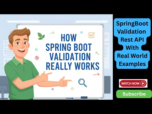 Spring Boot Validation for Production APIs | Best Practices Used in Enterprise Systems | Interview