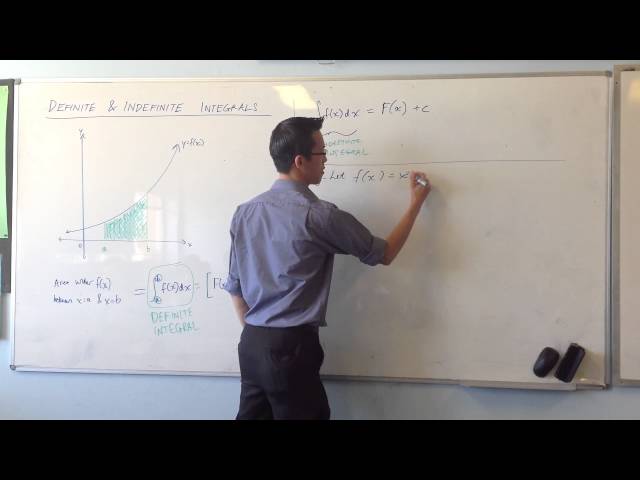 Definite & Indefinite Integrals